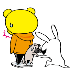 [LINEスタンプ] pugchii 2の画像（メイン）