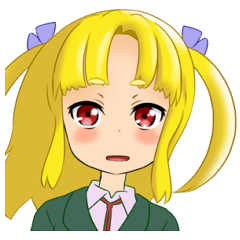 [LINEスタンプ] 女の子スタンプ 黄色ちゃん