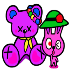 [LINEスタンプ] ウサギのジョディ