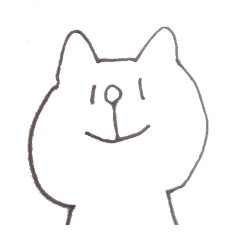 [LINEスタンプ] ゆるいしろねこスタンプ