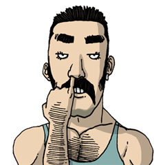 [LINEスタンプ] Franky