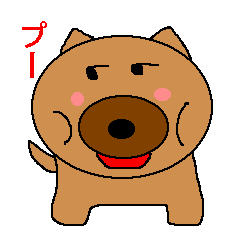 [LINEスタンプ] キュートなぽっちゃり犬のスタンプ