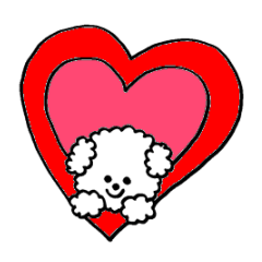 [LINEスタンプ] もこもこトトちゃんの画像（メイン）