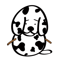 [LINEスタンプ] 雪ダルメ君の画像（メイン）