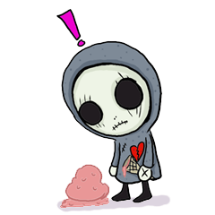 [LINEスタンプ] SkullGnome the Cute Grim Reaper