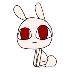 [LINEスタンプ] 主にお断りうさぎ