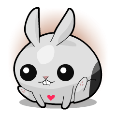 [LINEスタンプ] ウサギムード物語