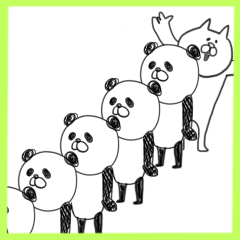 [LINEスタンプ] ぽよーんとした生き物その2