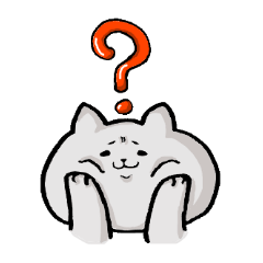 [LINEスタンプ] しもぶくれネコ