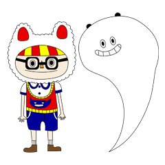 [LINEスタンプ] Mark＆Mr.Whiteの画像（メイン）