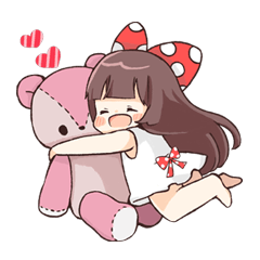 [LINEスタンプ] おリボンちゃんズ*スタンプ