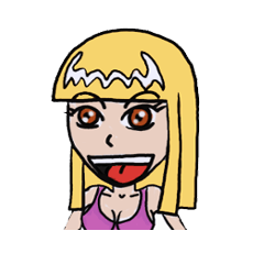 [LINEスタンプ] beautiful a woman