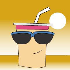 [LINEスタンプ] cups Jun
