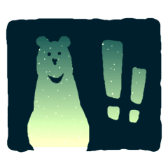 [LINEスタンプ] night animalの画像（メイン）