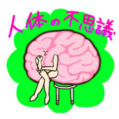 [LINEスタンプ] 人体の不思議の画像（メイン）