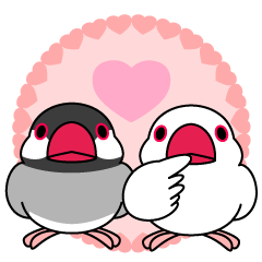 [LINEスタンプ] 文鳥「ぶんちょ」