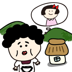 [LINEスタンプ] 田舎オカンと上京ムスメの画像（メイン）