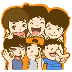 [LINEスタンプ] O:IC boys