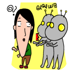 [LINEスタンプ] おもながさんの画像（メイン）