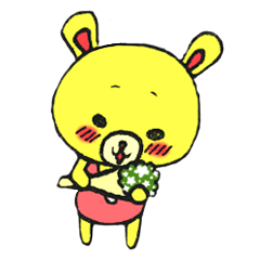 [LINEスタンプ] JAMIE THE HAPPY BEAR