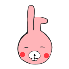 [LINEスタンプ] ウサギさんとクマさん