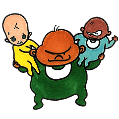 [LINEスタンプ] マッドインファント