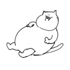 [LINEスタンプ] たぽたぽねこの画像（メイン）