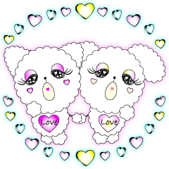 [LINEスタンプ] Love Friendsの画像（メイン）