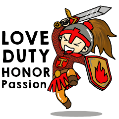 [LINEスタンプ] Army of LOVE
