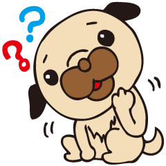 [LINEスタンプ] パグの瞳ちゃん