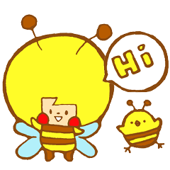 [LINEスタンプ] カラフルハリーくん