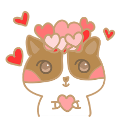 [LINEスタンプ] Kinoko love Corgi