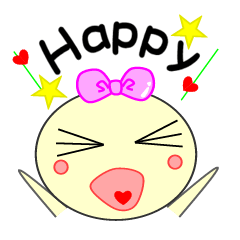 [LINEスタンプ] りぼんたんすたんぷ