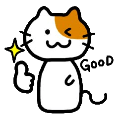 [LINEスタンプ] こけしねこの画像（メイン）