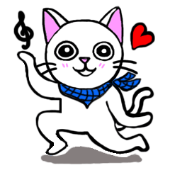 [LINEスタンプ] Gigi the catの画像（メイン）