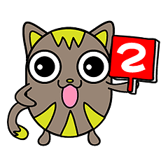 [LINEスタンプ] GoGoCat part2の画像（メイン）