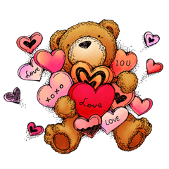 [LINEスタンプ] cotton bear