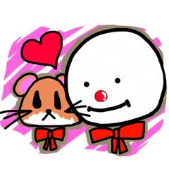 [LINEスタンプ] ゆきとまと＆こじょの画像（メイン）