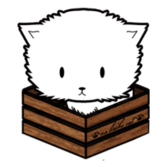 [LINEスタンプ] 飛び出すゆるねこ