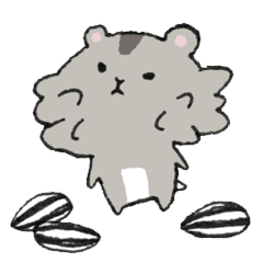 [LINEスタンプ] ハムフレ かるくん