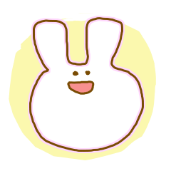 [LINEスタンプ] うさぎ野郎の画像（メイン）