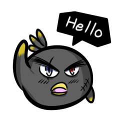 [LINEスタンプ] Fujin The Blackwind！