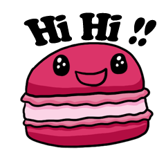 [LINEスタンプ] Macaron Chan