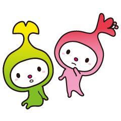 [LINEスタンプ] わこうっちとさつきちゃん