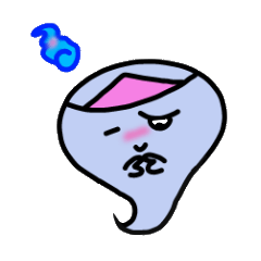 [LINEスタンプ] お茶目な幽霊ちゃん