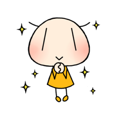 [LINEスタンプ] みかんちゃんの日々