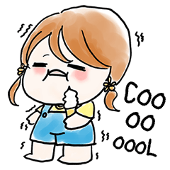 [LINEスタンプ] Belle | The Chubby Girlの画像（メイン）