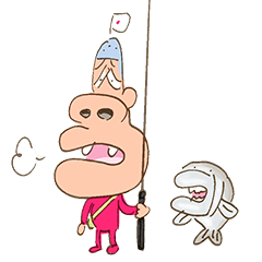 [LINEスタンプ] アングリングバスの画像（メイン）