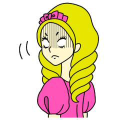 [LINEスタンプ] 気分はお嬢さま