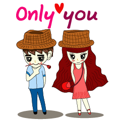 [LINEスタンプ] Perfect Couples